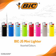 BIC J5 Mini Lighters - Tray of 50