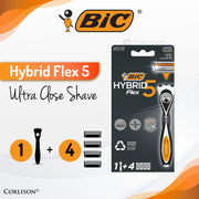 BIC Flex 5 Hybrid Blister 1+4 (Shaver)