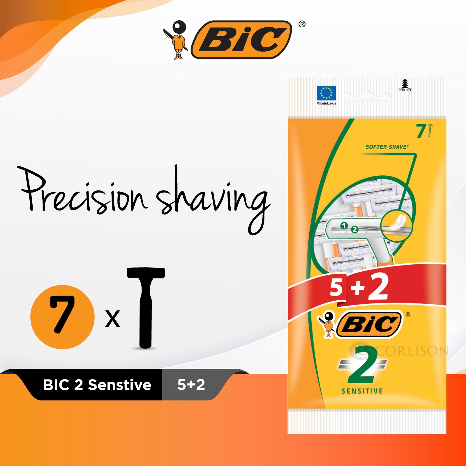 Buy BIC 2 Shaver | BIC Singapore