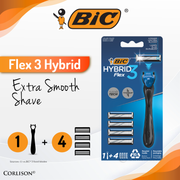BIC Flex 3 Hybrid Blister 1+4 (Shaver)