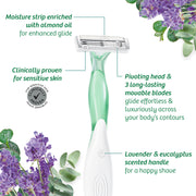 BIC Soleil Escape 3 Lavender & Eucalyptus Shaver