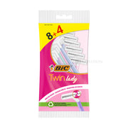 BIC Twin Lady Disposable Female Shaver / Razor - Packs of 12