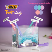 BIC Twin Lady Disposable Female Shaver / Razor - Packs of 12