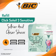 BIC Click Soleil 3 Sensitive Refill Shaver