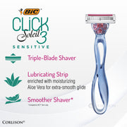 BIC Click Soleil 3 Sensitive Refill Shaver