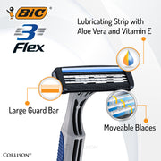 BIC Flex 3 Comfort Disposable Shaver / Razor - Pack of 1