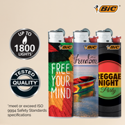 BIC J3 Sleeves Lighter (Pack of 5)