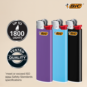 BIC J3 Standard Lighter (Assorted Colours)