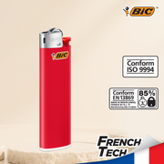 BIC J3 Standard Lighter (Assorted Colours)