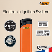 BIC XP2 Electronic Lighter - Tray of 20